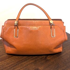 Coach Saddle Color Leather Women's Bag